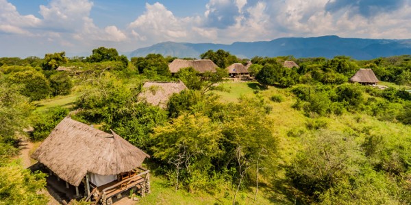 Uganda - Semliki Valley - Semliki Safari Lodge - Outside