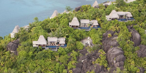Indian Ocean - Seychelles - MAIA Luxury Resort - Topdown View