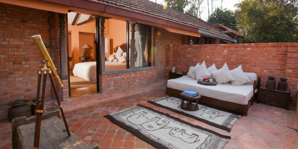 Nepal - Kathmandu - Dwarika's Resort Dhulikhel - Suite