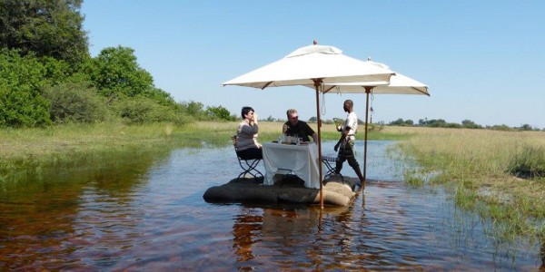 Botswana - Okavango Delta - Sanctuary Stanley's Camp - Island Lunch
