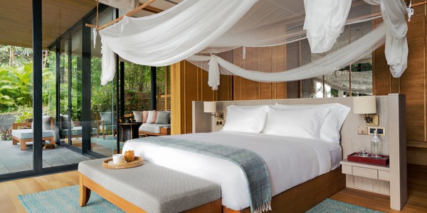 Cambodia - Beaches of Cambodia - Six Senses Krabey Island - Ocean Pool Villa Suite Bedroom