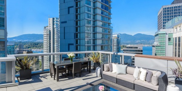 Canada - Vancouver City - Loden Hotel - View