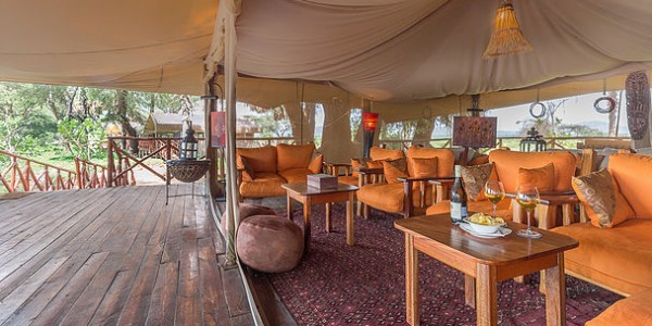Kenya - Samburu - Elephant Bedroom Camp - Lounge