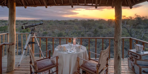 Kenya - Tsavo & Chyulu Hills - Finch Hattons Luxury Tented Camp - View