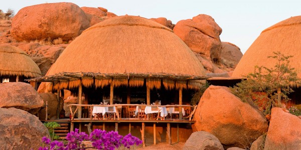 Namibia - Damaraland - Camp Kipwe - Dining Room