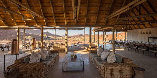 Namibia - Damaraland - Damaraland Camp - Lounge