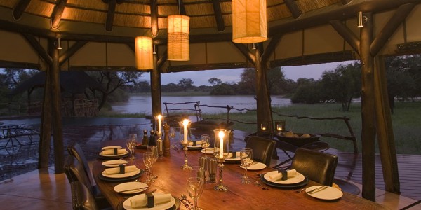 Namibia - Okonjima & The Africat Foundation - Okonjima African Villa - Dining