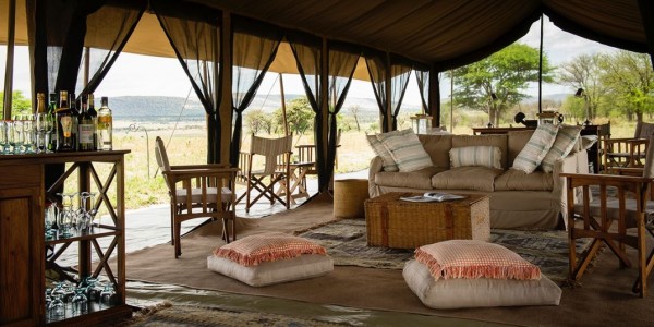 Tanzania - Serengeti National Park - Nomad Serengeti Safari Camp - Lounge