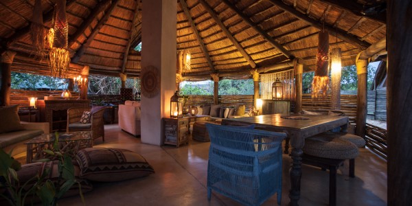 Zambia - Livingstone - Sindabezi Island - Lounge