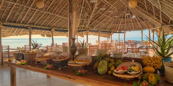 Zanzibar - Zanzibar Beaches - Matemwe Lodge - Dining