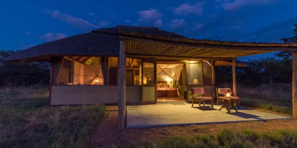 Zimbabwe - Hwange National Park - Camp Hwange - Room Exterior