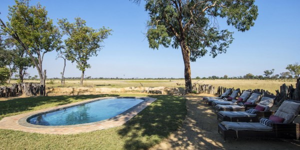 Zimbabwe - Hwange National Park - Davison's Camp - Pool