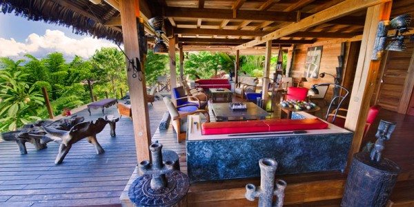 Madagascar - Nosy Be - Tsara Komba Lodge - Lounge