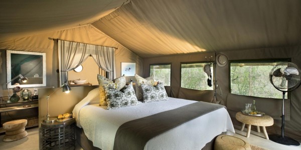 South Africa - Kruger National Park & Private Game Reserves - Tanda Tula Safari Camp - Tent