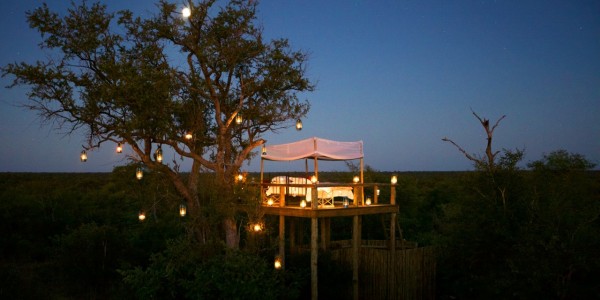 South Africa - Kruger National Park & Private Game Reserves - Tanda Tula Safari Camp - Under the stars