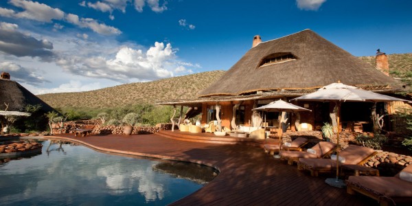 South Africa - The Kalahari - TSWALU The Motse - Pool Deck
