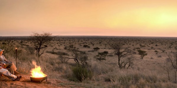 South Africa - The Kalahari - TSWALU The Motse - Sundowners