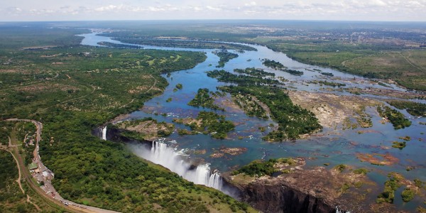 Zimbabwe - Victoria Falls - Matetsi River Lodge - Aerial