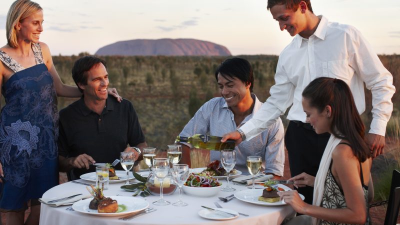 Sounds of Silence dinner - Credit Tourism Australia